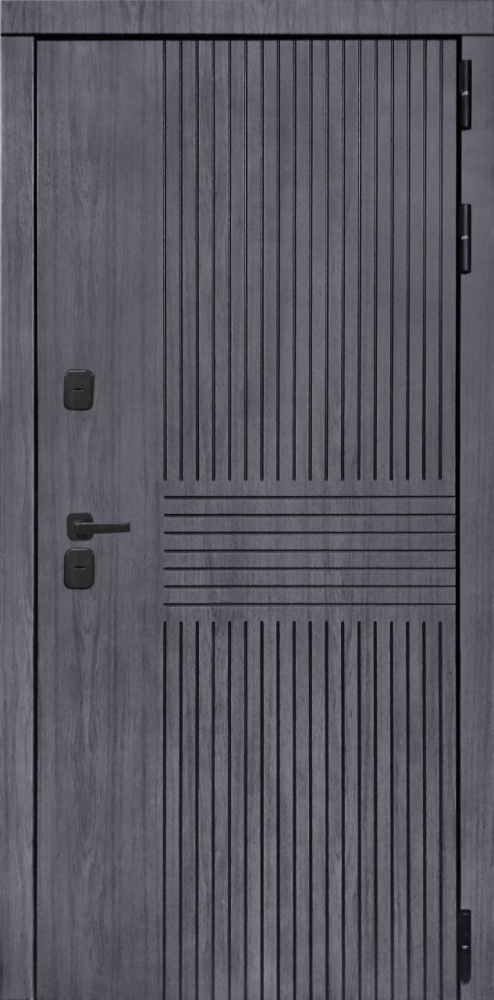 Дверь ДвериПРО Берген ФЛ-701 (10мм, дуб шоколад) DPRO195501